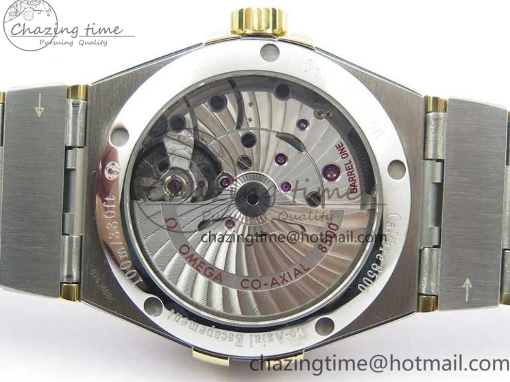 0115 Stylish Constellation 38mm SS RG VSF 1:1 Best Edition WhiteTextured Dial on SS RG Bracelet A8500 Super Clone 7921